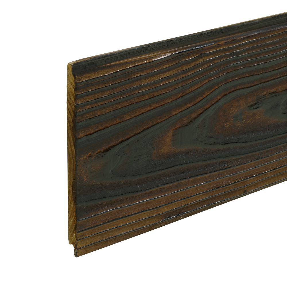絶対一番安い 焼杉板 あいじゃくり加工 国産杉 <br>長さ1970×幅180 働き165 ×厚み10ミリ 10枚入り 